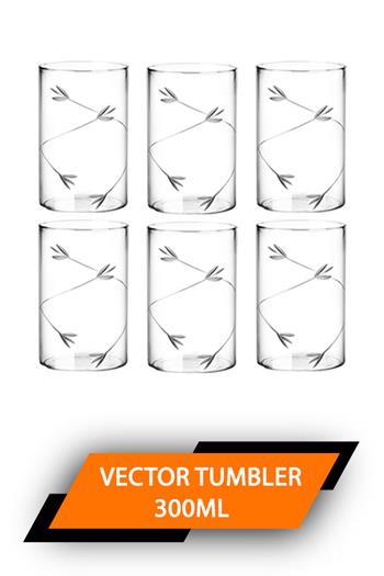 Treo Deco Vector Tumbler Set Of 6 300ml